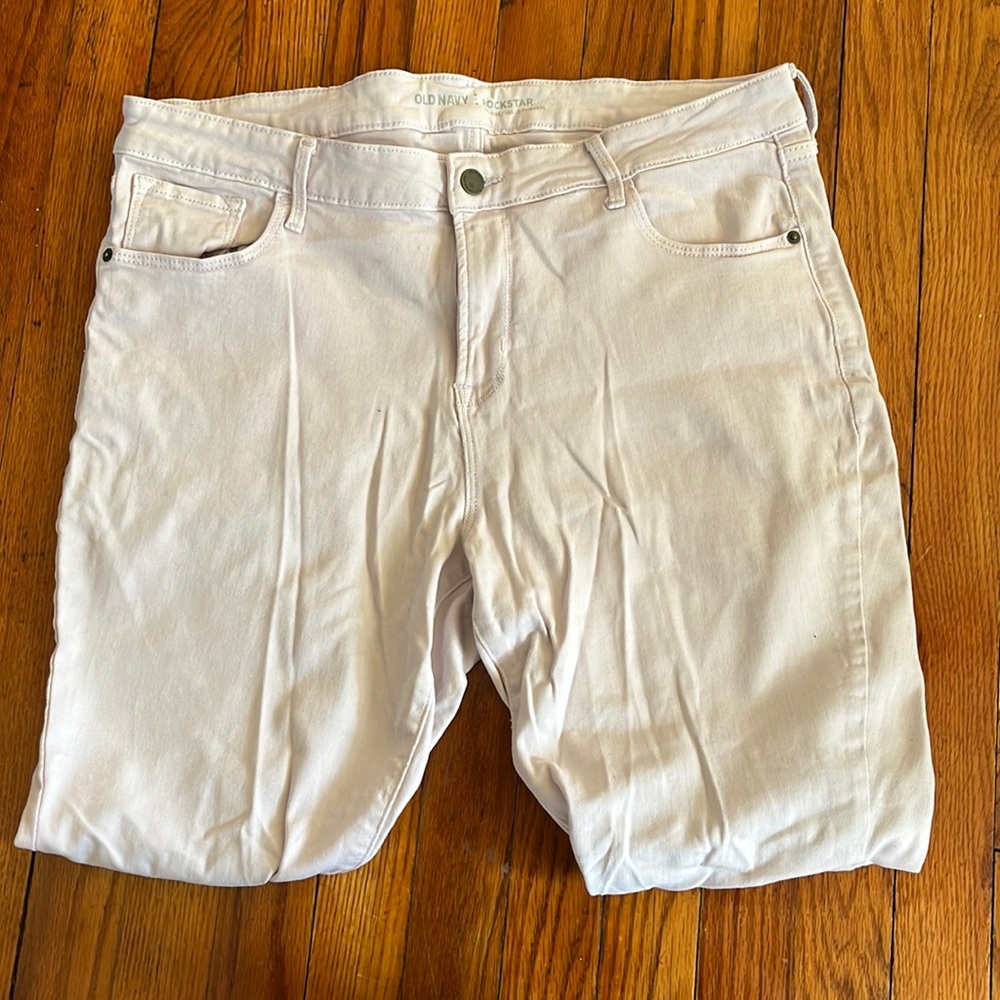 Light purple Mid-Rise Jeans